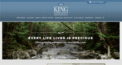 Desktop Screenshot of kingfuneralhome.com